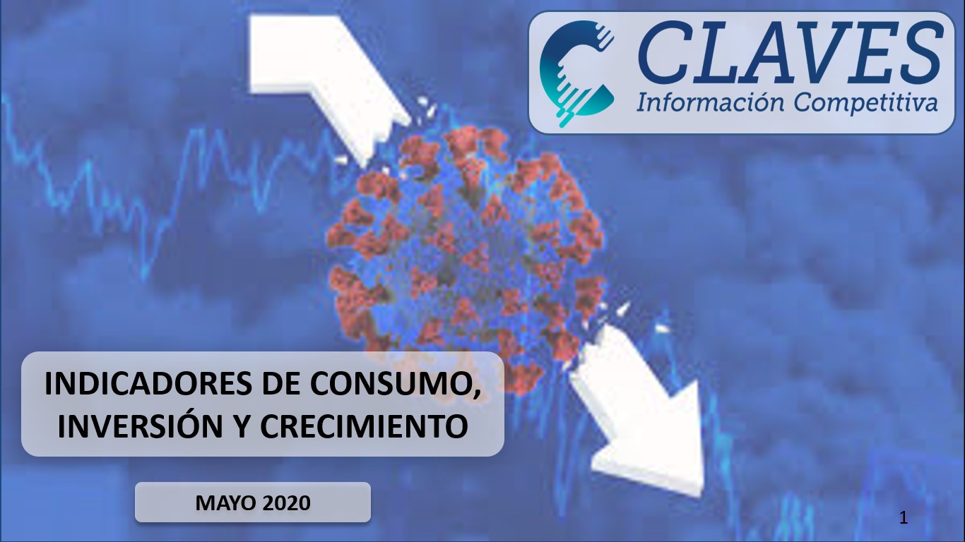 Indicadores de consumo, inversión y crecimiento (Mayo 2020)